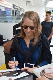 Jodie Foster at Nice Airport in France 5/11/2016