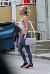 Julianne Hough in Tights - Leaving a Gym in West Hollywood 5/25/2016