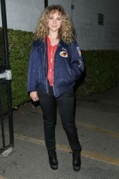 Juno Temple Casual Style - Outside the Arena Cinema in Hollywood 5/8/2016 