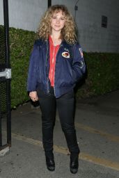 Juno Temple Casual Style - Outside the Arena Cinema in Hollywood 5/8/2016 