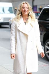 Kaley Cuoco Arriving to Appear on 