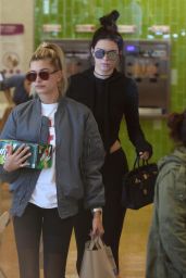Kendall Jenner & Hailey Baldwin Street Style - Stop by Rite Aid in Beverly Hills 5/29/2016