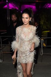 Kendall Jenner - The Chopard Dinner at Baoli Beach in Cannes, France 5/16/2016