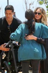 Kim Kardashian, Chrissy Teigen and John Legend - Leaving Nobu in Malibu After Lunch 5/29/2016