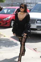 Kim Kardashian Classy Fashion - Lunches at Katsuya Hollywood in Los Angeles, May 2016