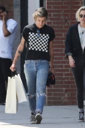 Kristen Stewart Street Style - Out in Los Angeles, CA 5/21/2016