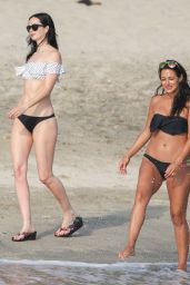 Krysten Ritter and Angelique Cabral in a Bikinis on a Beach in Mexico 5/8/2016