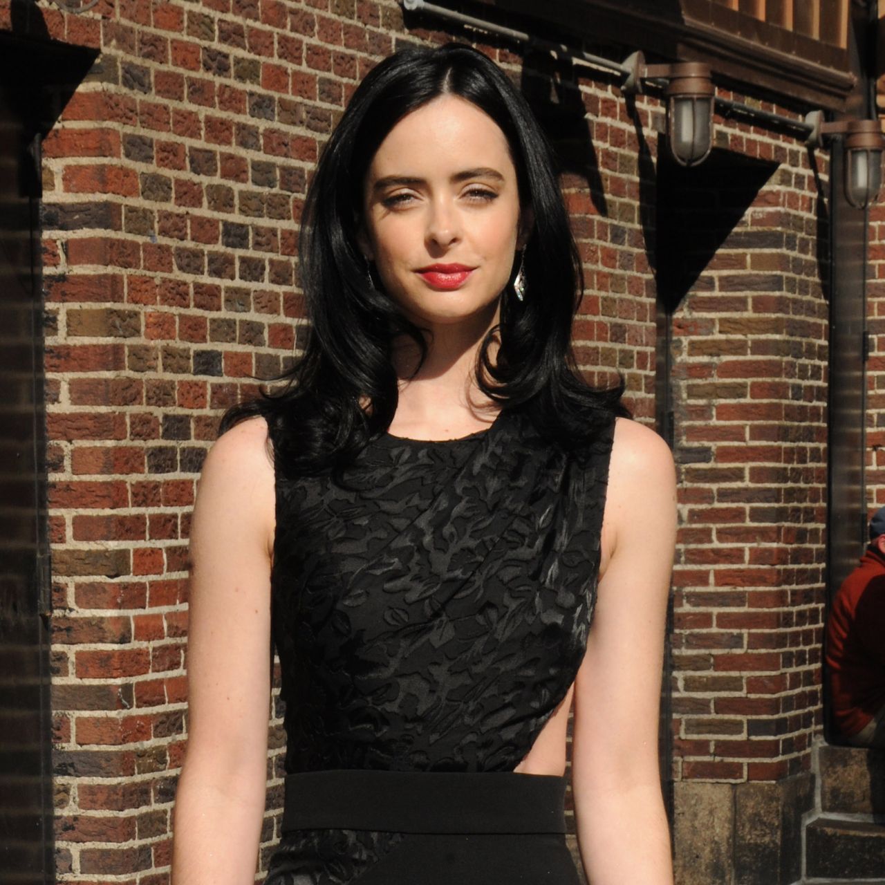 Krysten Ritter Late Show With Stephen Colbert At Ed