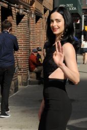Krysten Ritter - Late Show with Stephen Colbert at Ed Sullivan Theatre Stage Door in NYC 5/20/2016