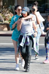 Kylie Jenner Street Style - at Bui Sushi in Malibu 5/27/2016 