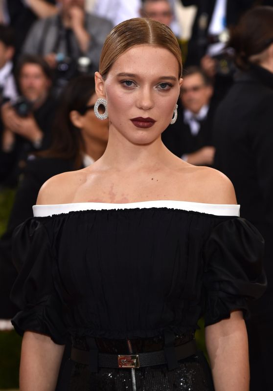 Léa Seydoux – Met Costume Institute Gala 2016 in New York • CelebMafia