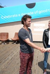 Lea Michele - AT&T and TOMS 10 Year Celebration Shoebox at Santa Monica Pier 5/6/2016