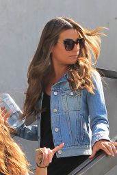 Lea Michele - Leaving Nine Zero One Hair Salon in West Hollywood, 5/13/2016