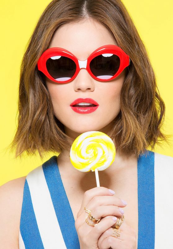 Lucy Hale - Photoshoot for Cosmopolitan May 2016