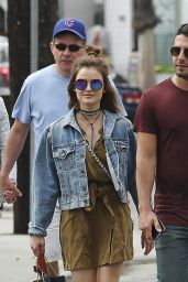 Lucy Hale With Her Family in Los Angeles 5/28/2016 