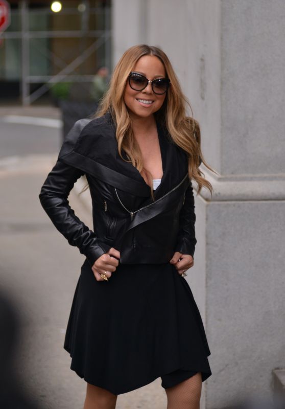 Mariah Carey Chic Outfit - Out in NYC, May 2016