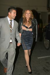 Mariah Carey Night Out Style - Goes to Mastros Steakhouse in Los Angeles 5/29/2016