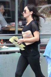 Megan Fox in Tights - Out in Los Angeles 5/13/2016