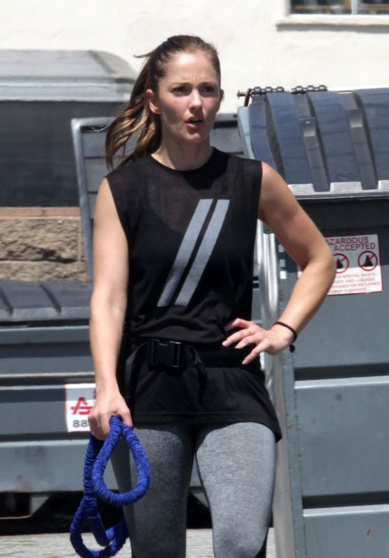 Minka Kelly - Working Out in Beverly Hills, May 2016