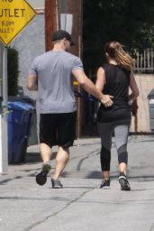 Minka Kelly - Working Out in Beverly Hills, May 2016