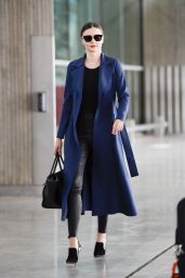 Miranda Kerr Travel Outfit - Charles de Gaulle Airport in Paris 5/21/2016 