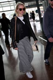 Naomi Watts Travel Outfit - at Nice Airport in France 5/13/2016