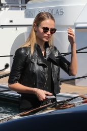 Natasha Poly at the Port of Cannes - Cannes Film Festival 5/16/2016