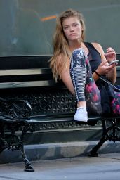 Nina Agdal Street Style - Out in New York City 5/12/2016 