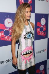 Nina Agdal - Swatch Times Square Flagship Store Opening & Launch of the POP Collection in New York City 5/3/2016