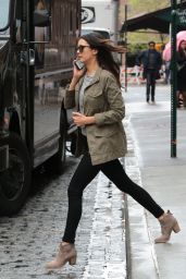 Nina Dobrev in Tight Jeans - Out in NYC 5/3/2016