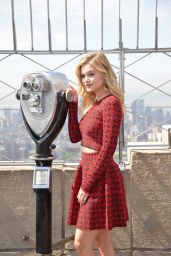 Olivia Holt at the Empire State Building in New York City 5/19/2016 