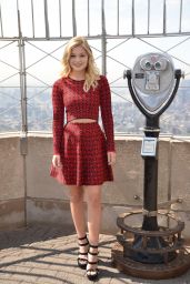 Olivia Holt at the Empire State Building in New York City 5/19/2016 
