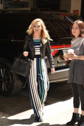 Olivia Holt Casual Chic Outfit - at a Talk Show in NYC 5/18/2016 