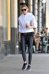 Olivia Palermo in Tights - Out in NYC 5/28/2016 