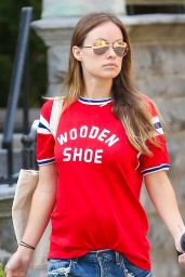 Olivia Wilde Street Style - Out in New York City, May 23 2016
