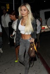 Pia Mia Perez - Dine Out at The Nice Guy Restaurant in West Hollywood 4/29/2016