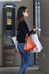 Rachel Bilson Urban Outfit - After Shopping at Nordstrom Los Angeles, 5/23/2016