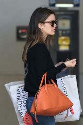 Rachel Bilson Urban Outfit - After Shopping at Nordstrom Los Angeles, 5/23/2016