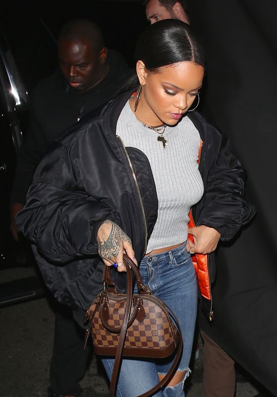 Rihanna - Arrives at The Nice Guy for Her Concert After Party - West Hollywood, May 2016
