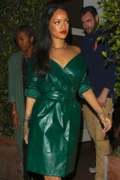 Rihanna Night Out Style - Leaving Dinner at Giorgio Baldi in Santa Monica 5/8/2016