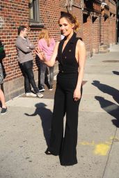 Rose Byrne - Outside the Ed Sullivan Theater in New York City 5/19/2016