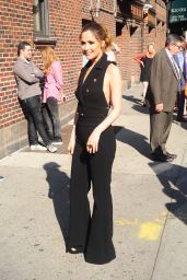 Rose Byrne - Outside the Ed Sullivan Theater in New York City 5/19/2016