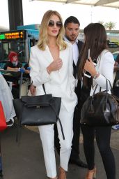 Rosie Huntington-Whiteley Spring Ideas - at Nice Airport in Cannes 5/18/2016 