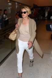 Sharon Stone at LAX Airport in Los Angeles 5/23/2016