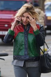 Sienna Miller Casual Style - Out in London 4/30/2016 