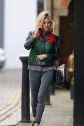 Sienna Miller Casual Style - Out in London 4/30/2016 
