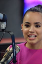 Sofia Carson - Visits Radio Station Y-100 in Fort Lauderdale, Florida 5/4/2016