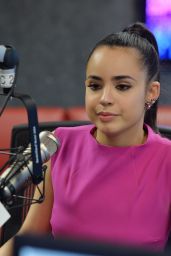 Sofia Carson - Visits Radio Station Y-100 in Fort Lauderdale, Florida 5/4/2016