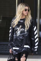 Sofia Richie Urban Style - Shopping at Barneys New York in Beverly Hills 5/25/2016