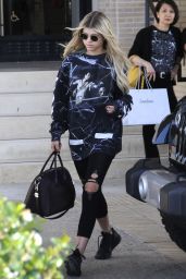 Sofia Richie Urban Style - Shopping at Barneys New York in Beverly Hills 5/25/2016